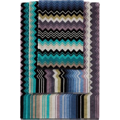 Set di Asciugamani Blu Missoni Giacomo - 5 Pezzi Set di Asciugamani Blu Missoni Giacomo - 5 Pezzi