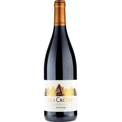 Les Crêtes Mon Rouge 2022 - Vino Les Crêtes Mon Rouge 2022 - Vino