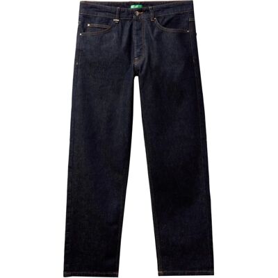 Benetton 33 Jean Bleu Foncé - Pantalon Benetton 33 Jean Bleu Foncé - Pantalon