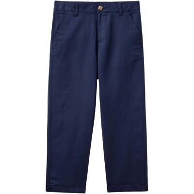Benetton S Leinenmischung Relaxed Fit Hose - Kinder Benetton S Leinenmischung Relaxed Fit Hose - Kinder