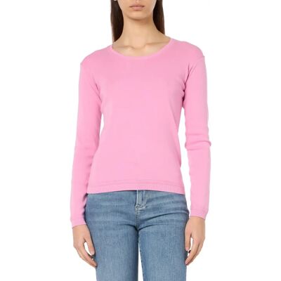 Benetton S Pastellrosa Tröja - Kvinnor Benetton S Pastellrosa Tröja - Kvinnor