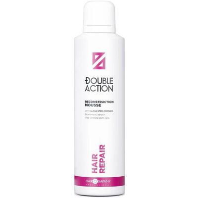 Hair Company - Double Action Mousse - 200ml - Mousse - Publicité Hair Company - Double Action Mousse - 200ml - Mousse - Publicité