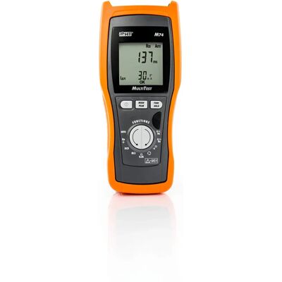 HT Instruments M74 Min Multimeter - True RMS, Auto-Test, CAT III 550V HT Instruments M74 Min Multimeter - True RMS, Auto-Test, CAT III 550V