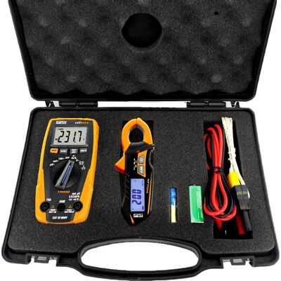 HT Instruments e-KIT Multimètre - CAT III 600 V - Pince ampèremétrique numérique portable - Publicité HT Instruments e-KIT Multimètre - CAT III 600 V - Pince ampèremétrique numérique portable - Publicité