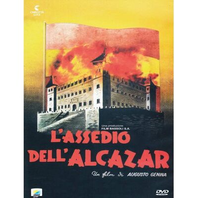Cecchi Gori Assedio Dell'Alcazar - DVD de Assedio Dell'Alcazar - Augusto Genina - Publicité Cecchi Gori Assedio Dell'Alcazar - DVD de Assedio Dell'Alcazar - Augusto Genina - Publicité