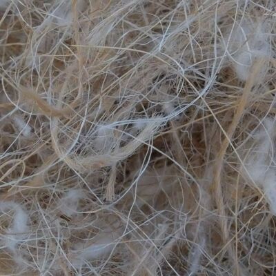 Vadigran - Mélange Coco-Sisal-Jute-Coton - 50 g - Nids d'oiseaux - Publicité Vadigran - Mélange Coco-Sisal-Jute-Coton - 50 g - Nids d'oiseaux - Publicité