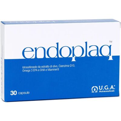 Uga Nutraceuticals Endoplaq - Supporto cuore Omega-3 - 30 Capsule Uga Nutraceuticals Endoplaq - Supporto cuore Omega-3 - 30 Capsule