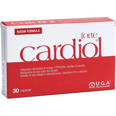 Uga Nutraceuticals Cardiol Forte - Omega-3, Estratto di Carciofo - 30 Capsule Uga Nutraceuticals Cardiol Forte - Omega-3, Estratto di Carciofo - 30 Capsule