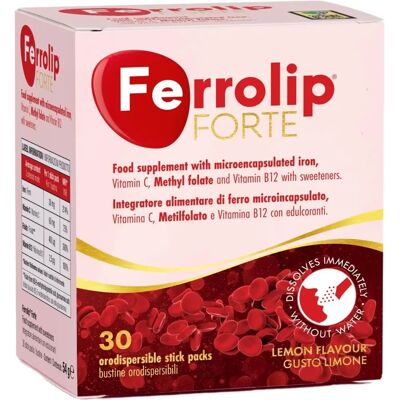 Uga Nutraceuticals Ferrolip Forte - 30 Lemon Sticks Uga Nutraceuticals Ferrolip Forte - 30 Lemon Sticks
