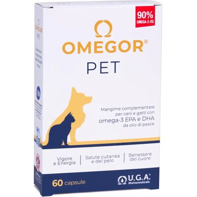 Omegor Pet - Omega3 per cani e gatti - 60 capsule Omegor Pet - Omega3 per cani e gatti - 60 capsule