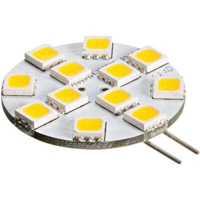 Osculati Lampadina LED G4 - 12 LED, Ø 30 mm, connessione laterale Osculati Lampadina LED G4 - 12 LED, Ø 30 mm, connessione laterale