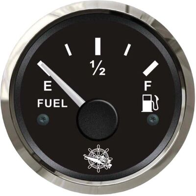 Osculati Indicatore di livello carburante - 240-33 Ohm - Grigio/nero - Uso marino Osculati Indicatore di livello carburante - 240-33 Ohm - Grigio/nero - Uso marino
