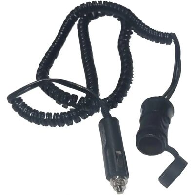 Cavo di prolunga spiralato 12V 3,6 m - Accessorio per auto Cavo di prolunga spiralato 12V 3,6 m - Accessorio per auto