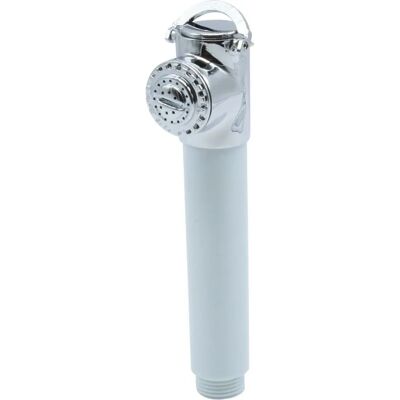 Osculati Mizar douche à bouton-poussoir - Laiton chromé, boîtier ASA résistant aux UV, encastrement de 45 mm - Douche - Publicité Osculati Mizar douche à bouton-poussoir - Laiton chromé, boîtier ASA résistant aux UV, encastrement de 45 mm - Douche - Publicité
