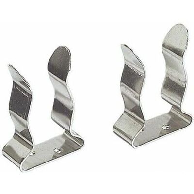 Clip in acciaio inox Osculati - 25/32 mm - Coppia Clip in acciaio inox Osculati - 25/32 mm - Coppia