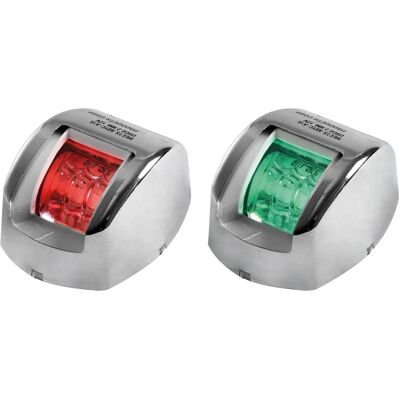 Luci LED per sentieri Osculati - Mouse 112,5° sinistro - Acciaio Inox Luci LED per sentieri Osculati - Mouse 112,5° sinistro - Acciaio Inox
