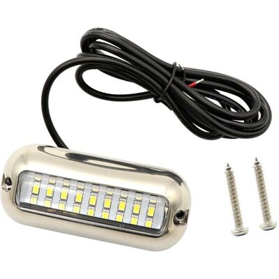 Luce LED sommersa Osculati - Acciaio inossidabile, Bianco, M1 - Luce subacquea Luce LED sommersa Osculati - Acciaio inossidabile, Bianco, M1 - Luce subacquea
