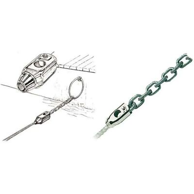 Osculati - AISI 316 12 - acciaio inox - Adattatore cima-catena Osculati - AISI 316 12 - acciaio inox - Adattatore cima-catena