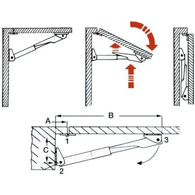 Supporti tavoli pieghevoli Rakego Supporto tavolo Rakego 60 kg 20/35 mm - Table Support Supporti tavoli pieghevoli Rakego Supporto tavolo Rakego 60 kg 20/35 mm - Table Support