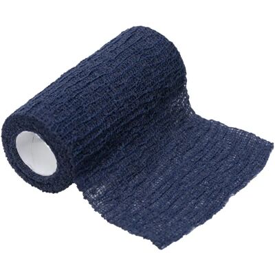 Benda Cohesiva Elastica - 4M X 10Cm, Blu, Veterinaria & Sport Benda Cohesiva Elastica - 4M X 10Cm, Blu, Veterinaria & Sport