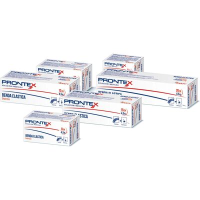 Prontex Benda Elastica di Alta Qualità 450x10cm - Supporto & Stabilizzazione Prontex Benda Elastica di Alta Qualità 450x10cm - Supporto & Stabilizzazione