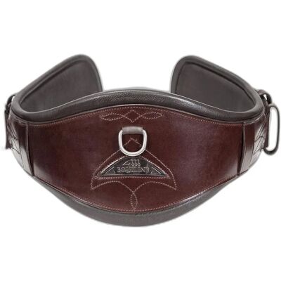 Equiline BD606 - Kurzer Sattelgurt - schwarz Equiline BD606 - Kurzer Sattelgurt - schwarz