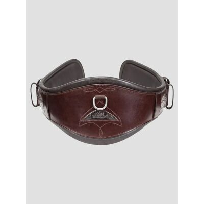 Equiline BD606 - Kurzer Sattelgurt - braun Equiline BD606 - Kurzer Sattelgurt - braun