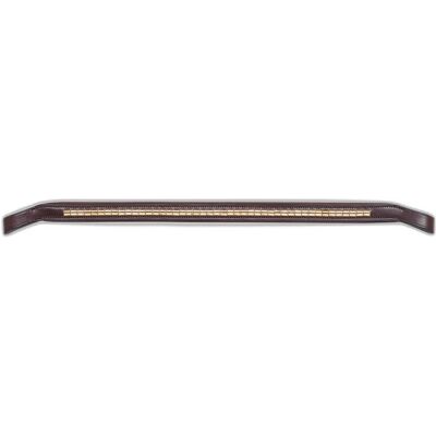 EQUILINE Pferden Browband - Gold - Bequeme Passform EQUILINE Pferden Browband - Gold - Bequeme Passform