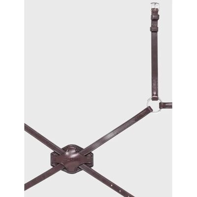 EQUILINE Pferdenasale - Klassisches mexikanisches Design, Verstellbar, Gepolstert - Pferdestärke EQUILINE Pferdenasale - Klassisches mexikanisches Design, Verstellbar, Gepolstert - Pferdestärke