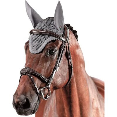 Equiline KIM Grau - Fliegenohren für Pferd Equiline KIM Grau - Fliegenohren für Pferd