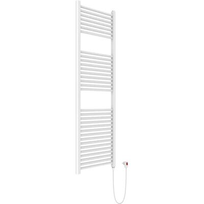 Ercos - Termosifone asciugasalviette elettrico - Bianco, 150x50 cm, Design moderno Ercos - Termosifone asciugasalviette elettrico - Bianco, 150x50 cm, Design moderno