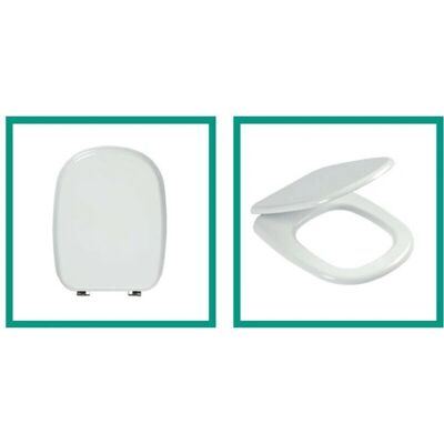 Sedile WC Ercos BSOPE2 - Bianco - Universale Sedile WC Ercos BSOPE2 - Bianco - Universale