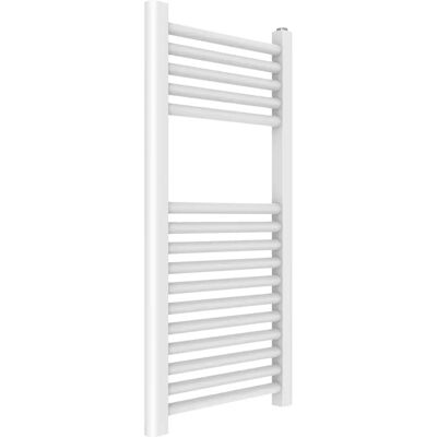 Ercos Opera Scaldasalviette - Acciaio, Bianco, 770x400 - Riscaldamento Bagno Ercos Opera Scaldasalviette - Acciaio, Bianco, 770x400 - Riscaldamento Bagno