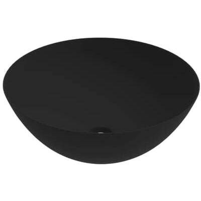 Ponsi Musa - Lavabo nero opaco da muro - 416x155 mm Ponsi Musa - Lavabo nero opaco da muro - 416x155 mm