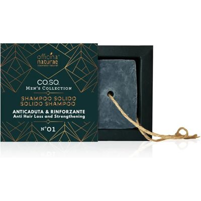 Shampoo solido uomo Officina Naturae Anti-caduta e Rinforzante Shampoo solido uomo Officina Naturae Anti-caduta e Rinforzante