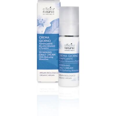 Crema facial de día de Officina Naturae con grosella negra, caléndula, argán y almendra Crema facial de día de Officina Naturae con grosella negra, caléndula, argán y almendra