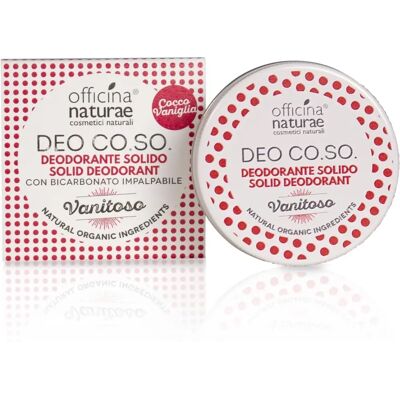 Deodorante Solido Vanitoso Vaniglia Cocco - Officina Naturae Deodorante Solido Vanitoso Vaniglia Cocco - Officina Naturae
