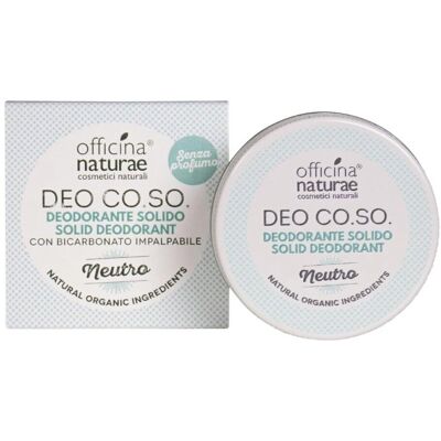Officina Naturae - Deodorante Solido Neutro - Pelle Sensibile Officina Naturae - Deodorante Solido Neutro - Pelle Sensibile