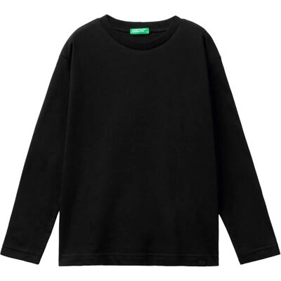Benetton Modelo Desconocido Camiseta Niños Algodón Orgánico Benetton Modelo Desconocido Camiseta Niños Algodón Orgánico