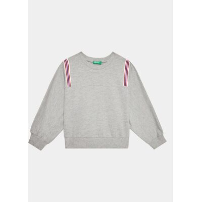 Benetton M Gray Sweatshirt - Sweatshirt Benetton M Gray Sweatshirt - Sweatshirt