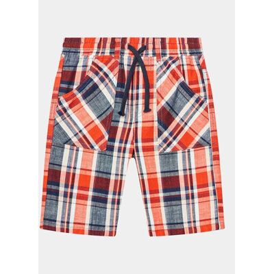Benetton, Szorty w kratę z sznurkiem - Shorts Benetton, Szorty w kratę z sznurkiem - Shorts