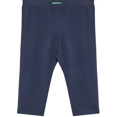 Benetton - Knee-length Stretch Cotton Leggings - Dunkelblau - Leggings Benetton - Knee-length Stretch Cotton Leggings - Dunkelblau - Leggings