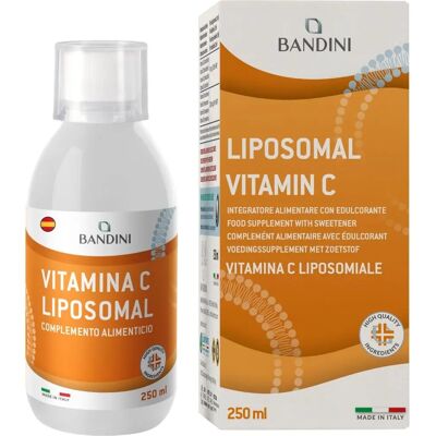 Bandini - Vitamine C liposomale - 250ml - complément alimentaire - Publicité Bandini - Vitamine C liposomale - 250ml - complément alimentaire - Publicité