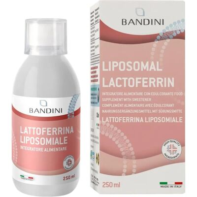 Bandini - Lactoferrine Liposomale 250ml - Complément alimentaire - Publicité Bandini - Lactoferrine Liposomale 250ml - Complément alimentaire - Publicité