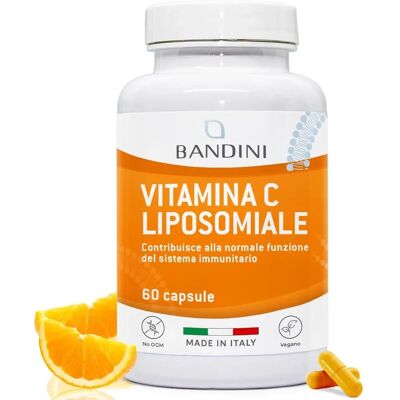 Bandini - Vitamin C Liposomal - 60 Gélules Végétales - Publicité Bandini - Vitamin C Liposomal - 60 Gélules Végétales - Publicité