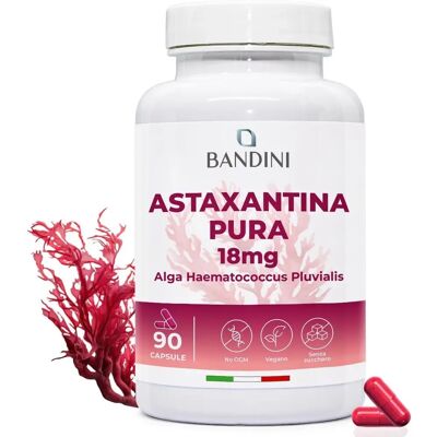 Bandini - Astaxanthine 18 mg Capsule - 90 capsules - Medicine - Publicité Bandini - Astaxanthine 18 mg Capsule - 90 capsules - Medicine - Publicité