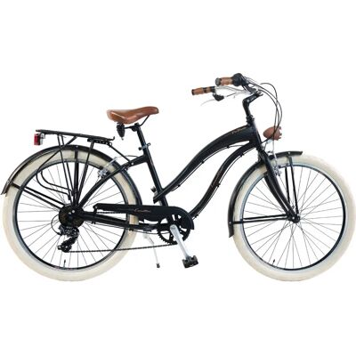 Vélo Cruiser en aluminium Via Veneto Canellini - Noir - Vélo - Publicité Vélo Cruiser en aluminium Via Veneto Canellini - Noir - Vélo - Publicité