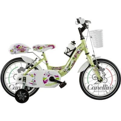 Vélo pour enfant CANELLINI Venere 14 - Vert Clair - Publicité Vélo pour enfant CANELLINI Venere 14 - Vert Clair - Publicité