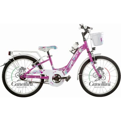 Vélo Venere 20 Fuchsia de Canellini - Vélo Enfant Vélo Venere 20 Fuchsia de Canellini - Vélo Enfant