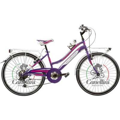 BICICLETTE CANELLINI LINCY 24 Fuchsia - vélo - Publicité BICICLETTE CANELLINI LINCY 24 Fuchsia - vélo - Publicité